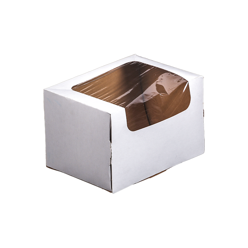 Square -Cut Sandwich Pack Box na may Mas Malapad na Bintana