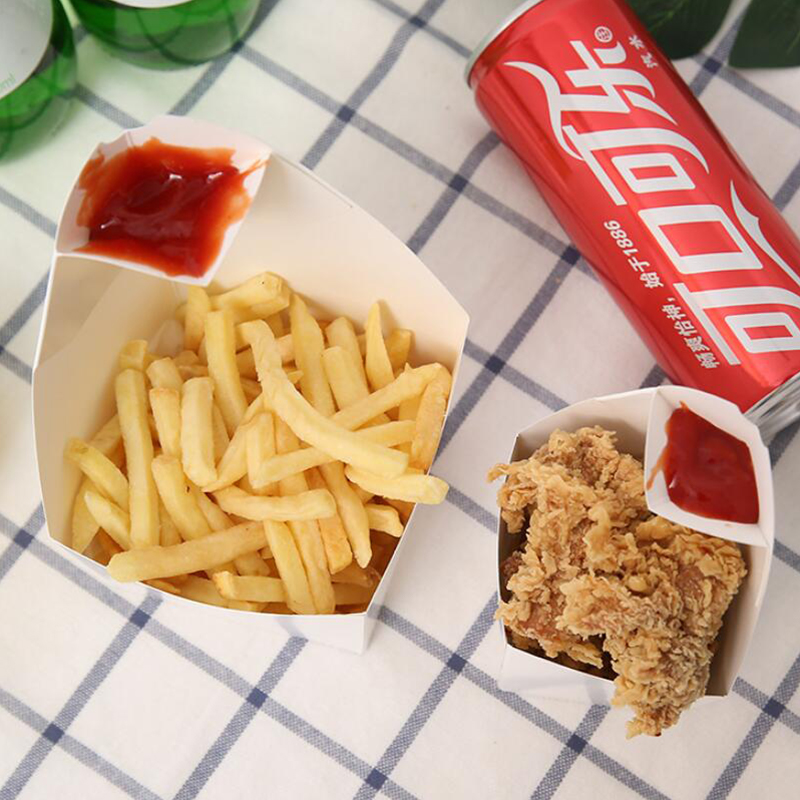 Square Base Chips Cone