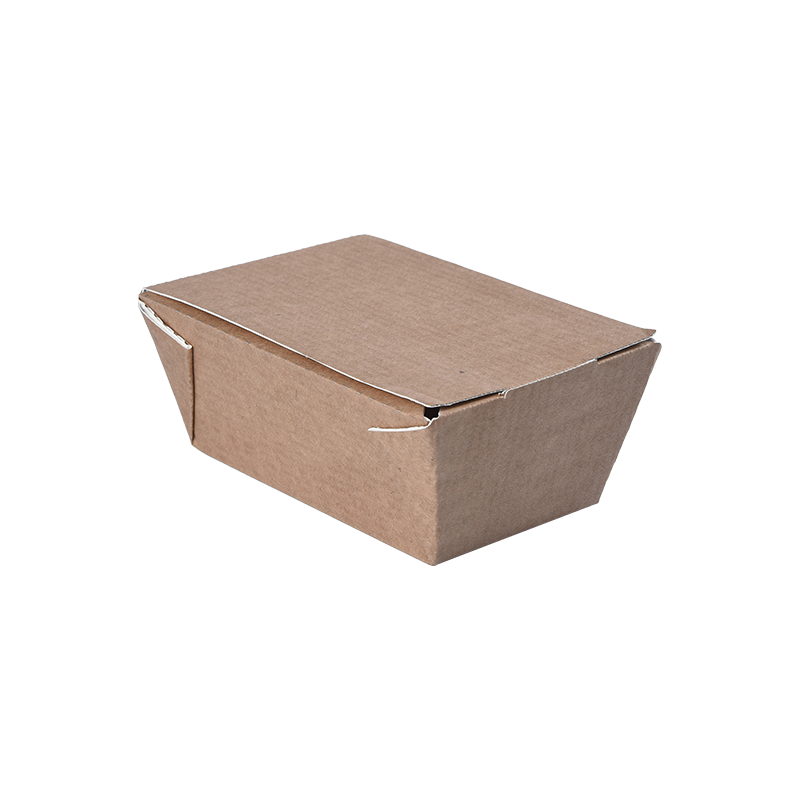 Corrugated Kraft Cardboard Lunch Box