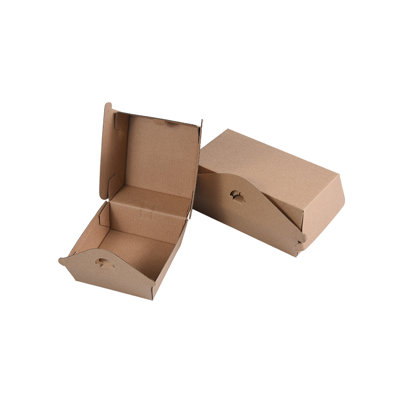 Restaurantware Corrugated Paper Burger Box